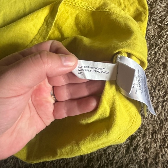 Polo Ralph Lauren T Shirt Youth 6 Yellow Logo Sellout Crew Neck Pony - Picture 6 of 9